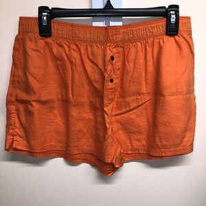 Victoria's Secret Orange Women's Pajama Shorts